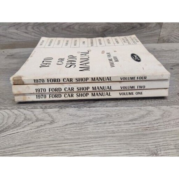 1970 Ford Car Shop Manuals Vol. 1, 2, 4. Mustang, Thunderbird, Cougar and more. - Picture 7 of 15